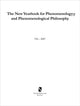Book cover of: New Yearbook for Phenomenology and Phenomenological Philosophy