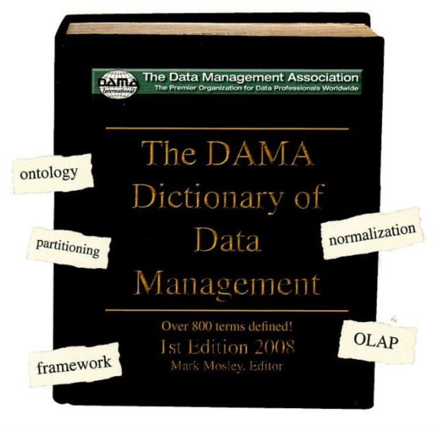 Book cover of: DAMA Dictionary of Data Management CD-ROM. By: DAMA International