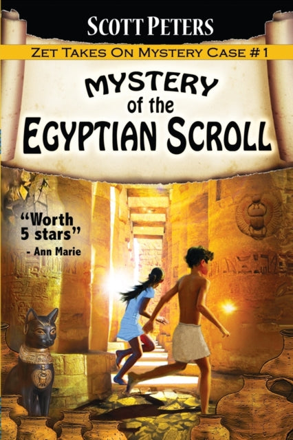 Book cover of: Mystery of the Egyptian Scroll. By: Scott Peters