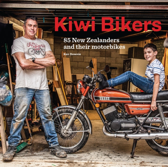 Book cover of: Kiwi Bikers. By: Ken Downie