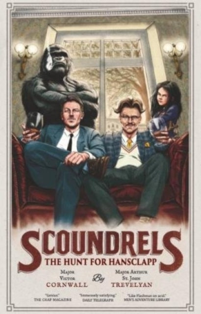Book cover of: Scoundrels: The Hunt for Hansclapp. By: Victor Cornwall