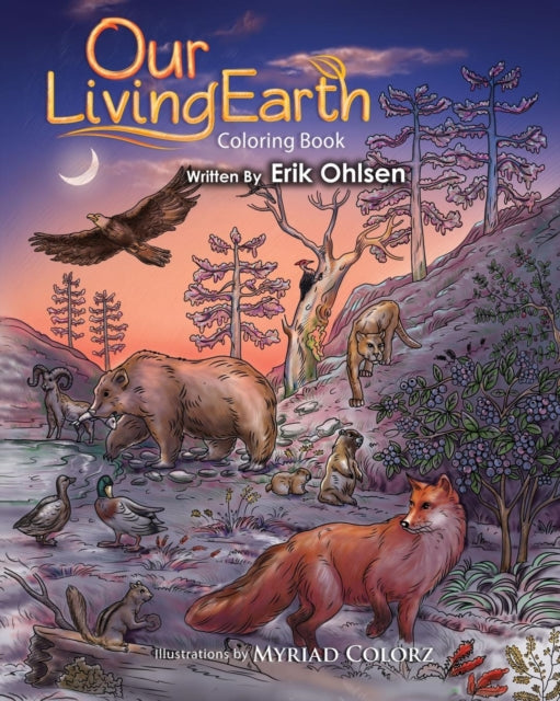Book cover of: Our Living Earth Coloring Book