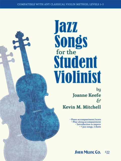 Book cover of: Jazz Songs for the Student Violinist
