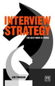 Book cover of: Interview Strategy. By: Jim Finucan