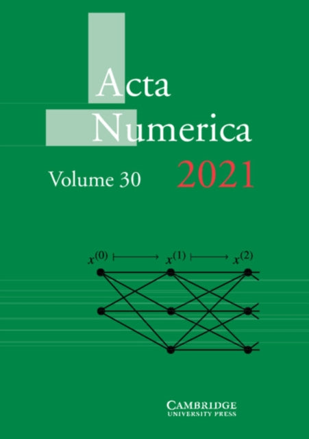 Book cover of: Acta Numerica 2021: Volume 30. By: Arieh Iserles