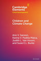 Book cover of: Children and Climate Change. By: Ann V. Sanson