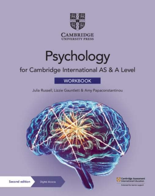 Cambridge International AS & A Level Psychology Workbook with Digital Access (2 Years) 9781009152433 Julia Russell