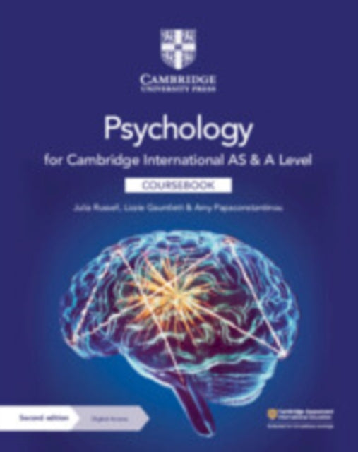 Cambridge International AS & A Level Psychology Coursebook with Digital Access (2 Years) 9781009152488 Julia Russell