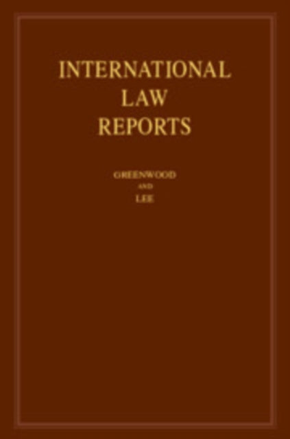 Book cover of: International Law Reports: Volume 197. By: Christopher Greenwood