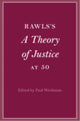 Book cover of: Rawls’s A Theory of Justice at 50. By: Paul J. Weithman
