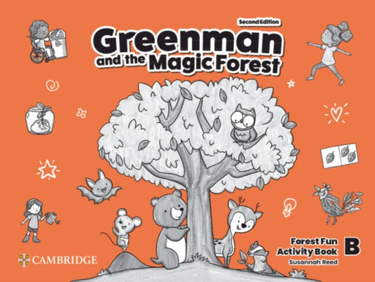 Book cover of: Greenman and the Magic Forest Level B Activity Book. By: ReedSusannah