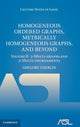 Book cover of: Homogeneous Ordered Graphs, Metrically Homogeneous Graphs, and Beyond: Volume 2, 3-Multi-graphs and 2-Multi-tournaments. By: Gregory Cherlin