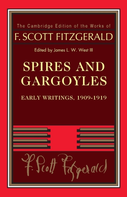 Book cover of: Spires and Gargoyles. By: F. Scott Fitzgerald