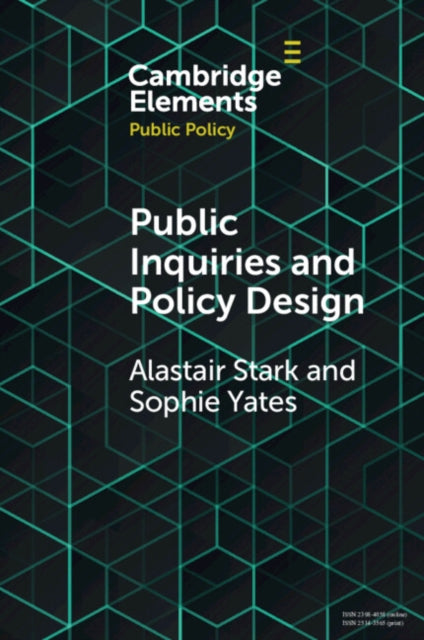 Book cover of: Public Inquiries and Policy Design