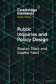 Book cover of: Public Inquiries and Policy Design