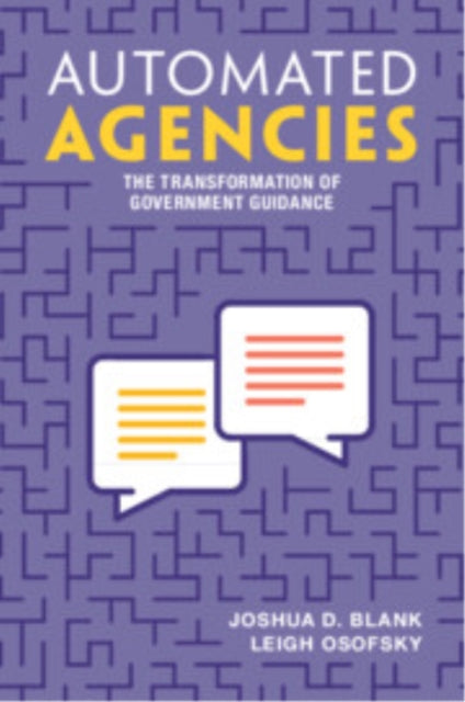 Book cover of: Automated Agencies. By: Joshua D. Blank