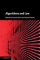 Book cover of: Algorithms and Law. By: Martin Ebers
