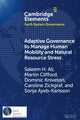 Book cover of: Adaptive Governance to Manage Human Mobility and Natural Resource Stress. By: Saleem H. Ali