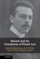 Book cover of: Reinach and the Foundations of Private Law. By: Marietta Auer