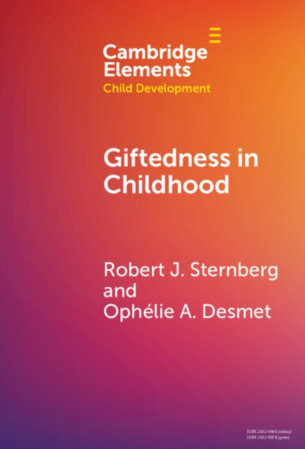 Book cover of: Giftedness in Childhood. By: Robert J. Sternberg