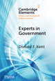 Book cover of: Experts in Government. By: Donald F. Kettl