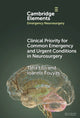Book cover of: Clinical Priority for Common Emergency and Urgent Conditions in Neurosurgery
