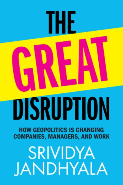 Book cover of: Great Disruption. By: Srividya Jandhyala