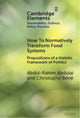 Book cover of: How To Normatively Transform Food Systems
