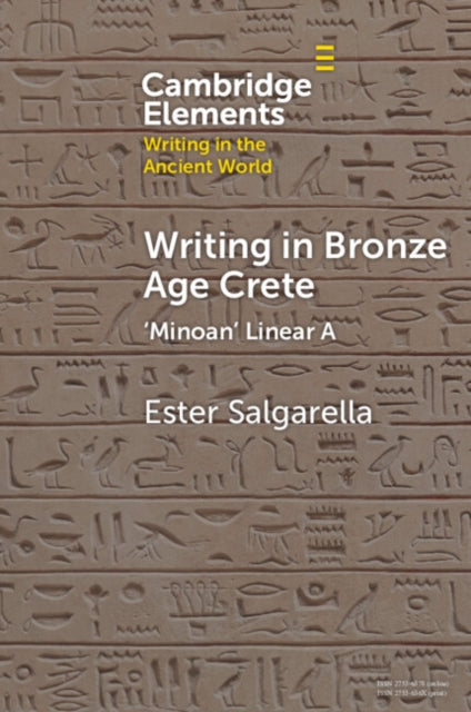 Book cover of: Writing in Bronze Age Crete