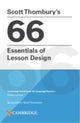 Book cover of: Scott Thornbury's 66 Essentials of Lesson Design Paperback. By: Scott Thornbury