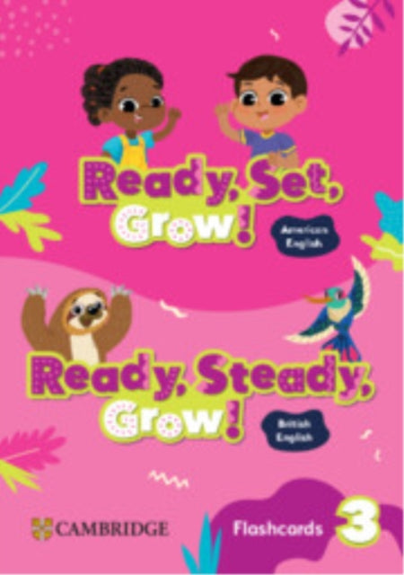 Book cover of: Ready, Set, Grow! Level 3 Flashcards American English