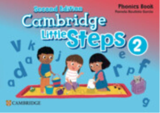 Book cover of: Cambridge Little Steps Level 2 Phonics Book. By: Pamela Bautista García