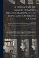 Book cover of: Defence of Dr. [Samuel] Clarke's Demonstration of the Being and Attributes of God. By: John Clarke