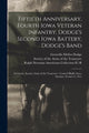 Book cover of: Fiftieth Anniversary, Fourth Iowa Veteran Infantry, Dodge's Second Iowa Battery, Dodge's Band. By: Grenville M. Dodge