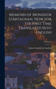 Book cover of: Memoirs of Monsieur d'Artagnan. Now for the first time translated into English; Volume 2