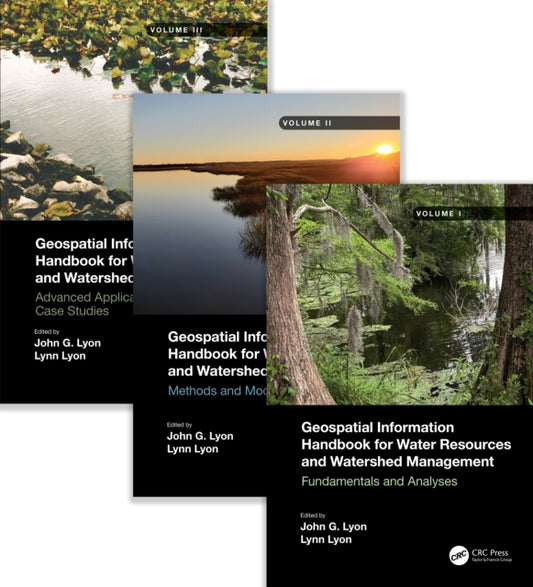 Book cover of: Geospatial Information Handbook for Water Resources and Watershed Management, Three Volume Set