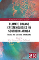 Book cover of: Climate Change Epistemologies in Southern Africa. By: Jörn Ahrens