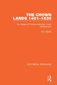 Book cover of: Crown Lands 1461-1536. By: Wolffe, B. P.