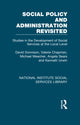 Book cover of: Social Policy and Administration Revisited. By: David Donnison
