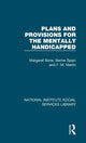 Book cover of: Plans and Provisions for the Mentally Handicapped. By: Margaret Bone