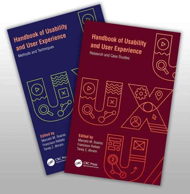 Book cover of: Handbook of Usability and User-Experience (UX), 2-Volume Set