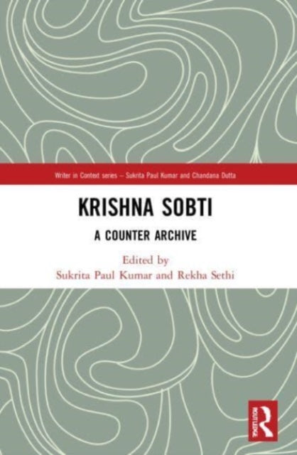 Book cover of: Krishna Sobti. By: Sukrita Paul Kumar