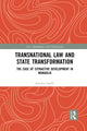 Book cover of: Transnational Law and State Transformation. By: Jennifer Lander