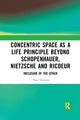 Book cover of: Concentric Space as a Life Principle Beyond Schopenhauer, Nietzsche and Ricoeur. By: Paul Downes