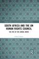 Book cover of: South Africa and the UN Human Rights Council. By: Eduard Jordaan