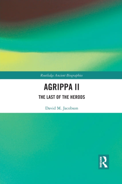 Book cover of: Agrippa II. By: David Jacobson