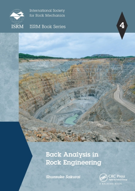 Book cover of: Back Analysis in Rock Engineering. By: Shunsuke Sakurai