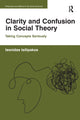 Book cover of: Clarity and Confusion in Social Theory. By: Leonidas Tsilipakos