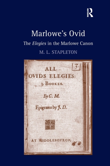 Book cover of: Marlowe's Ovid. By: M. L. Stapleton