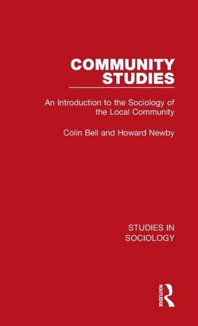 Book cover of: Community Studies. By: Colin Bell